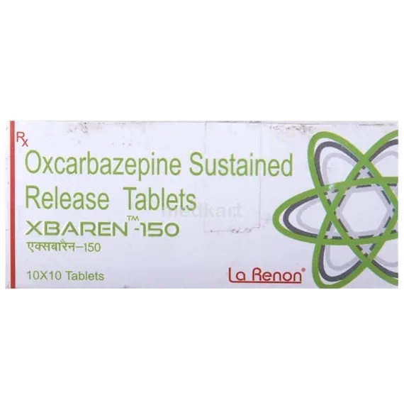xbaren 150mg tablet 10's